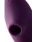 Массажер с двойной стимуляцией фиолетовый 14 см (без упаковки) 351026