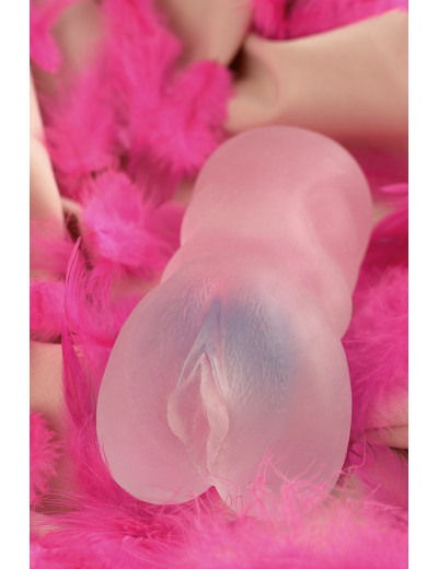 Мастурбатор реалистичный Toyfa Juicy Pussy Crystal Wave 13,5 см 894002