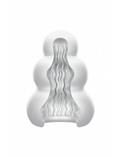 Мастурбатор нереалистичный MensMax Pucchi Shower белый 6,5 см MM-54