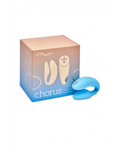 Вибромассажер для пар We-Vibe Chorus Aqua бирюзовый WV Chorus-Aqua