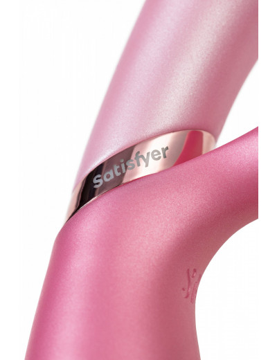 Многопрограммный вибратор Satisfyer Hot Lover с функцией нагрева розовый J2018-82-2