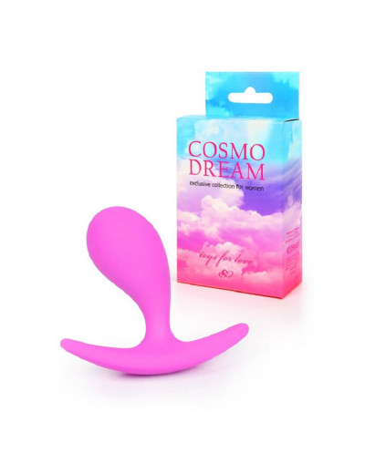 Анальная втулка Cosmo Dream розовый 5,5 см WSL-15016