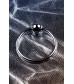 Кольцо на головку пениса с шариком Toyfa Metal серебристое М 717107-M