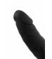 Насадка на пенис для двойного проникновения чёрная 16,5 см 901414-5