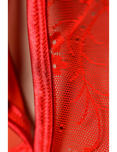 Эротическое боди на косточках Candy Girl красное XL 840039-RED-XL