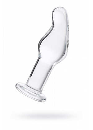 Анальная втулка Sexus Glass прозрачная 14,5 см 912188