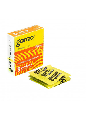 Презервативы Ganzo Juice ароматизированные № 3 142а