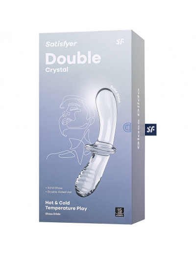 Двусторонний фаллоимитатор Double Satisfyer 19,5 см 4045665