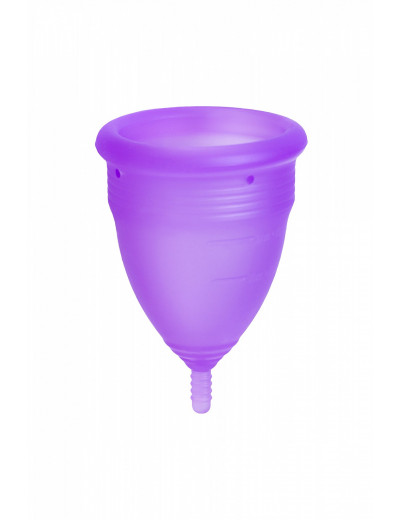 Гигиеническая менструальная чаша Eromantica фиолетовая L 210340