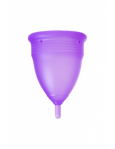 Гигиеническая менструальная чаша Eromantica фиолетовая S 210339