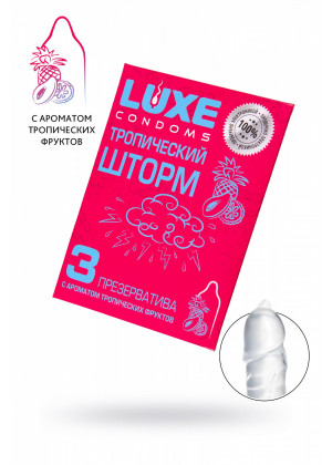 Презервативы Luxe конверт Тропический шторм манго 18 см 3 шт 699