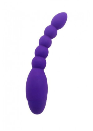 Анальный вибратор Lovers Beads фиолетовый Д174201-1