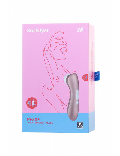 Вакуум-волновой бесконтактный стимулятор клитора Satisfyer PRO 2 Vibration J2018-31