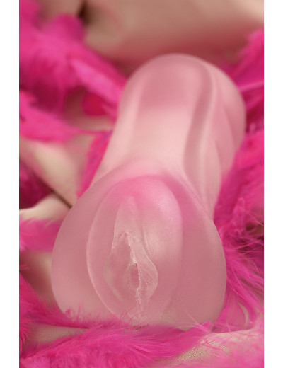 Мастурбатор реалистичный Toyfa Juicy Pussy Crystal Rose 14 см 894001