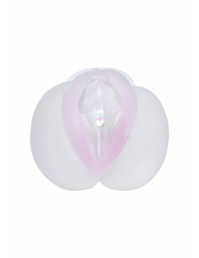 Мастурбатор реалистичный Toyfa Juicy Pussy Crystal Rose 14 см 894001