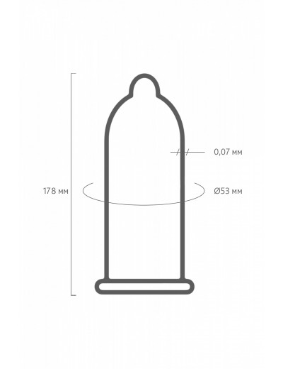Презервативы MY.SIZE №36 размер 53 ширина 5,3 см 138