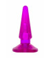 Анальный плаг Toyfa фиолетовый 9,5 см 881303-4