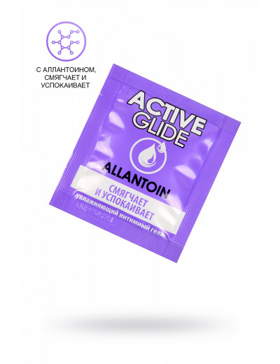 Увлажняющий интимный гель Active Glide Allantoin 3 г 29006t
