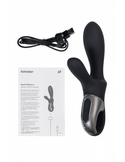 Вибростимулятор Satisfyer Heated Climax Plus черный 4001654