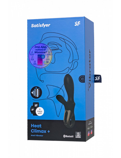 Вибростимулятор Satisfyer Heated Climax Plus черный 4001654