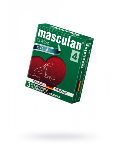 Презервативы Masculan Classic 4 увеличенного размера 3 шт 303