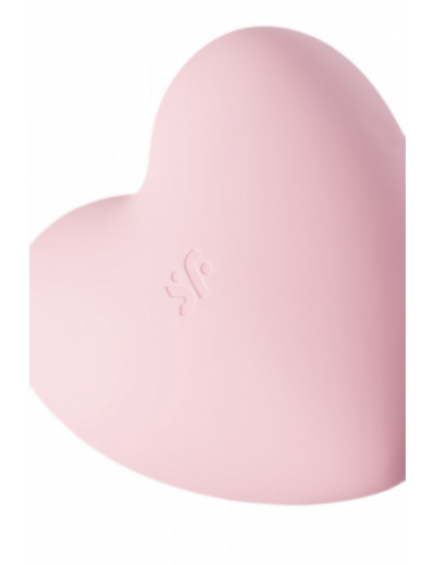 Вакуум-волновой бесконтактный стимулятор клитора Satisfyer Cutie Heart розовый J2018-276-1