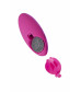 Виброяйцо с пульсирующими шариками розовое 9 см 783041