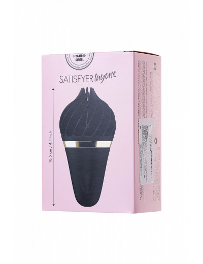 Вибромассажер Satisfyer layons Sweet Treat чёрный 10,4 см J2018-83-07