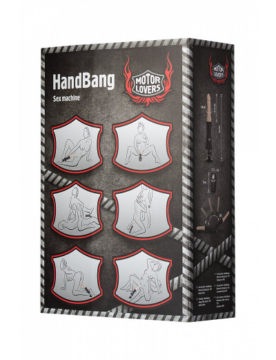 Секс-машина HandBang MotorLovers черная 41,5 см 456603