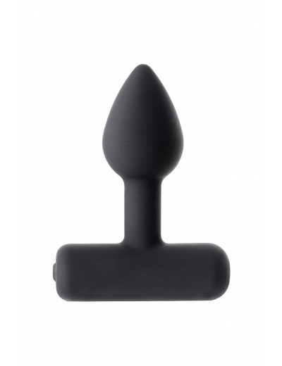 Анальная вибровтулка Erotist Shaft черная 6,9 см 541312