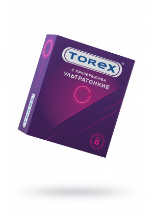 Презервативы ультратонкие Torex №3 00902