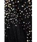 Чулки с поясом и стринги Candy Girl Christabel со стразами черные OS 845000