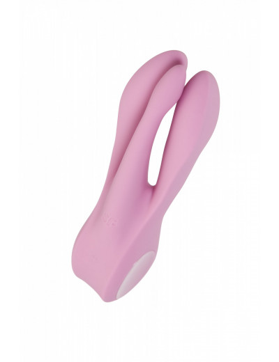 Вибростимулятор Satisfyer Threesome розовый 13,7 см J2018-241-1