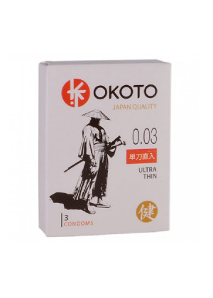 Презервативы Okoto Ultra Thin ультратонкие №3 1467