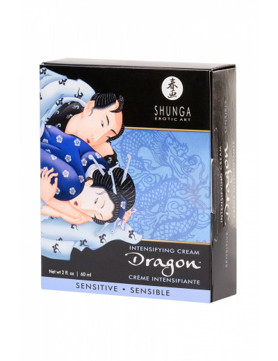 Интимный крем для пар Shunga Dragon sensitive эффект Ледяного огня 60 мл 5220