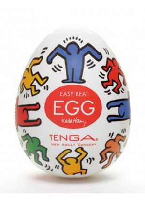 Мастурбатор Tenga and Keith Haring Egg Dance Танец KHE-002