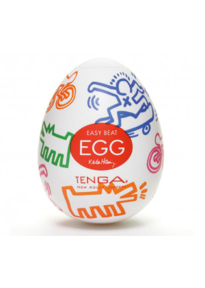 Мастурбатор Tenga and Keith Haring Egg Street Улица KHE-001