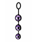 Вагинальные шарики A-Toys фиолетовые 18,5 см 764009