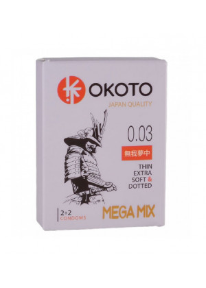 Презервативы Okoto Mega Mix №4 1468