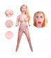 Кукла надувная с вибрацией и реалистичной головой Синди три отверстия 156 см EE-10276