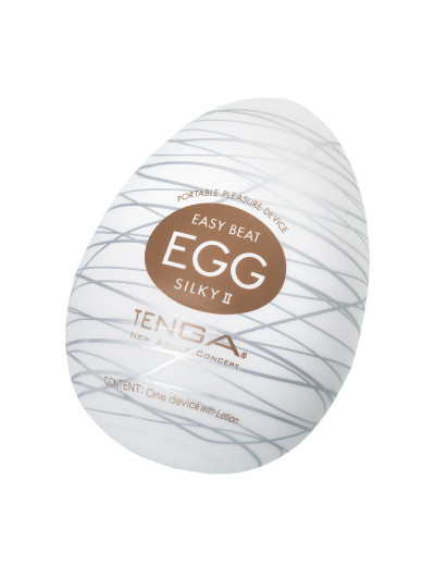 Мастурбатор Tenga Egg Silky-2 Яйцо Шелковые нити EGG-018