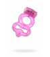 Виброкольцо розовое с бантиком 818037-3