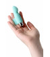 Вибронасадка на палец для клиторальной стимуляции мятная 9 см 782004