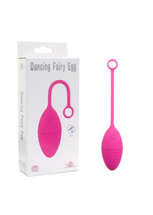 Виброяйцо Dancing Fairy Egg розовое перезаряжаемое Д185113-0