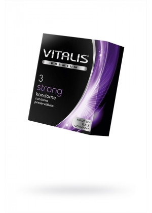 Презервативы ''VITALIS'' PREMIUM strong №3 273