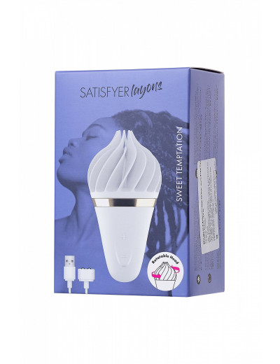 Вибромассажер Satisfyer layons Sweet Treat белый 10,4 см EE73-584-0719