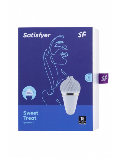 Вибромассажер Satisfyer layons Sweet Treat белый 10,4 см EE73-584-0719