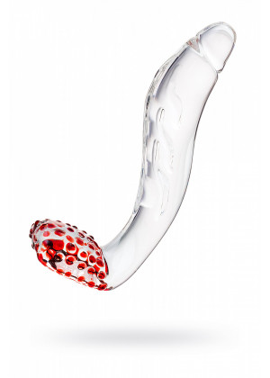 Нереалистичный фаллоимитатор Sexus Glass стекло прозрачный 17,5 см 912039