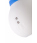 Вакуум-волновой стимулятор клитора JOS Christma белый с синим шарфом 9,4 см 782039
