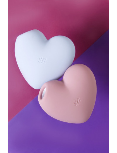 Вакуум-волновой бесконтактный стимулятор клитора Satisfyer Cutie Heart розовый J2018-276-1